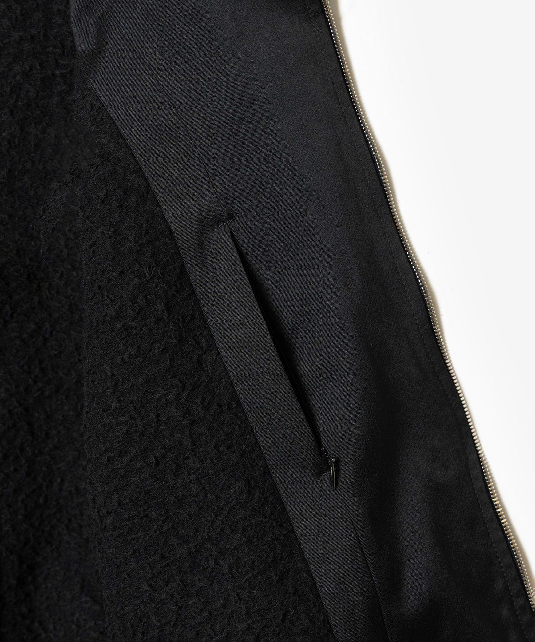ATTACHMENT アタッチメントのNY/CO SATIN B-15 JACKET - BLACKの公式通販サイトsession福岡セレクトショップ