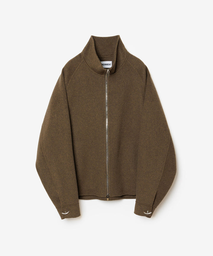 ATTACHMENT アタッチメントのWO/CA DOUBLE FACE BEAVER STAND COLLAR JACKET - KHAKIの公式通販サイトsession福岡セレクトショップ