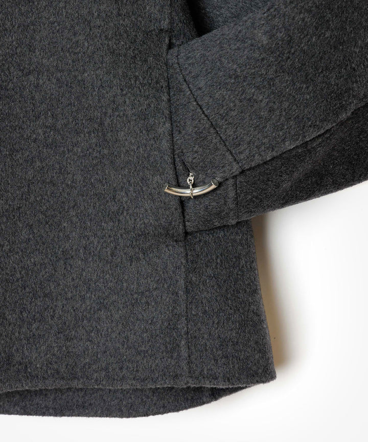 ATTACHMENT アタッチメントのWO/CA DOUBLE FACE BEAVER STAND COLLAR JACKET - GRAYの公式通販サイトsession福岡セレクトショップ