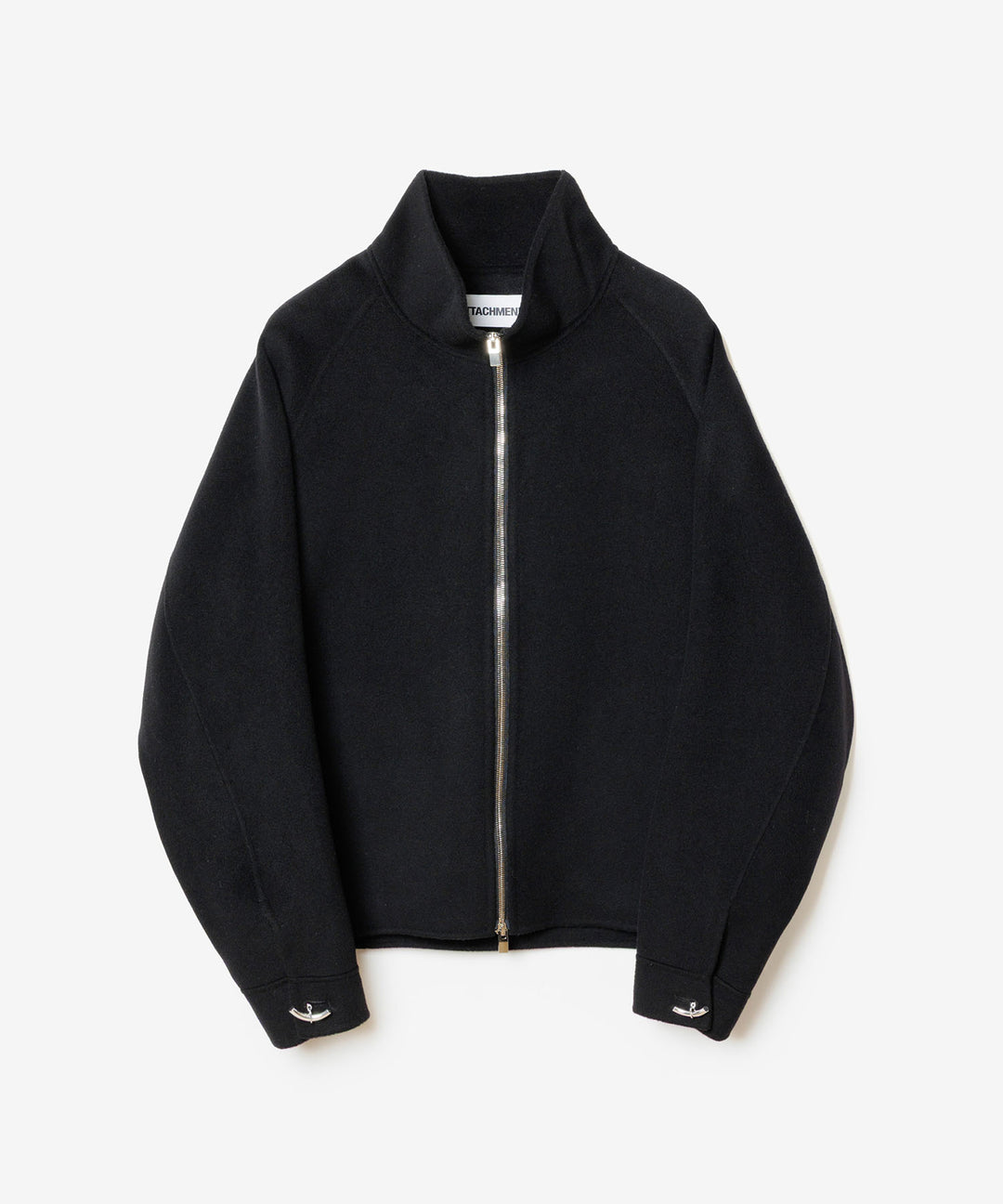 ATTACHMENT アタッチメントのWO/CA DOUBLE FACE BEAVER STAND COLLAR JACKET - BLACKの公式通販サイトsession福岡セレクトショップ