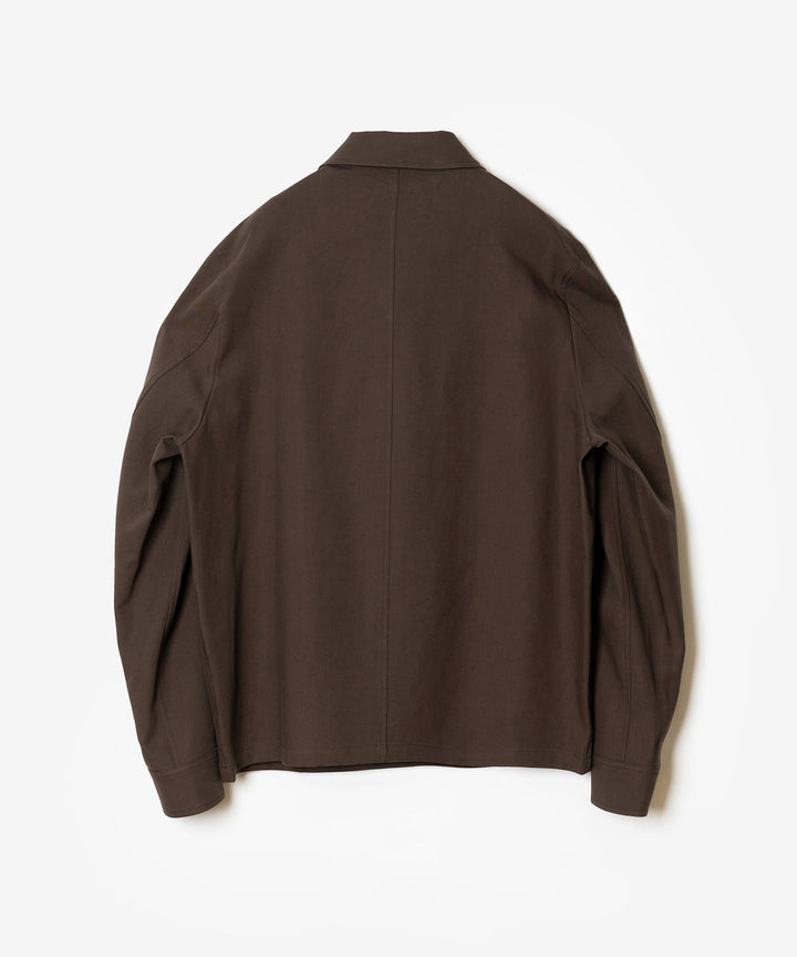 ATTACHMENT アタッチメントのCO/TEN POWDERY DOUBLE CROTH PATCH POCKET SHORT JACKET - D.BROWNの公式通販サイトsession福岡セレクトショップ