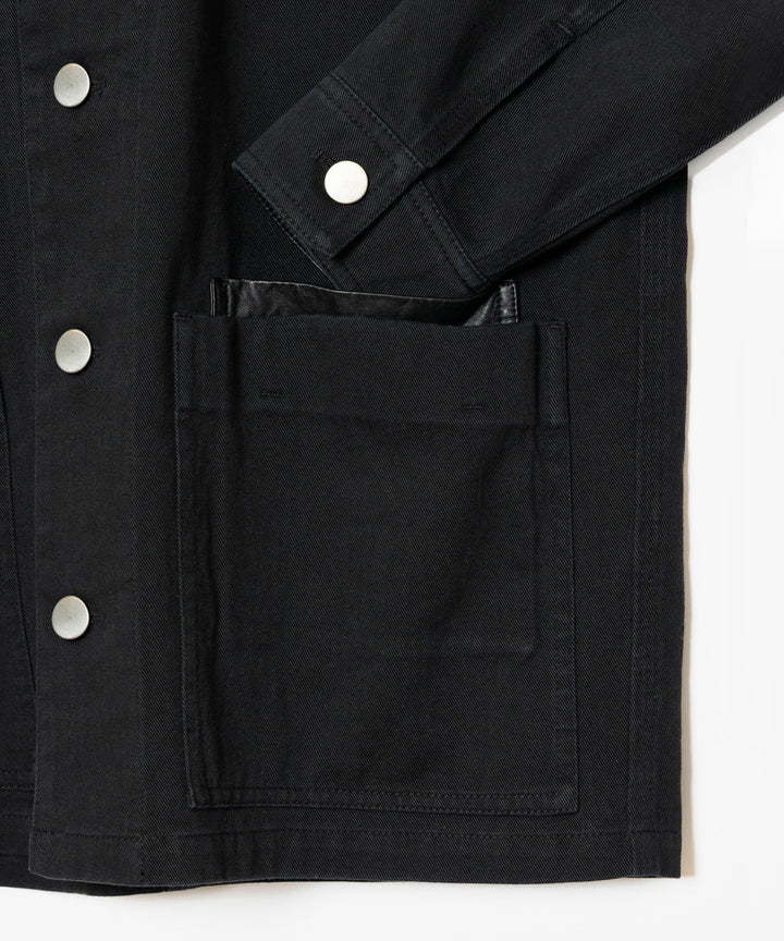 ATTACHMENT アタッチメントのCO NIDOM CLOTH COVERALL - BLACKの公式通販サイトsession福岡セレクトショップ