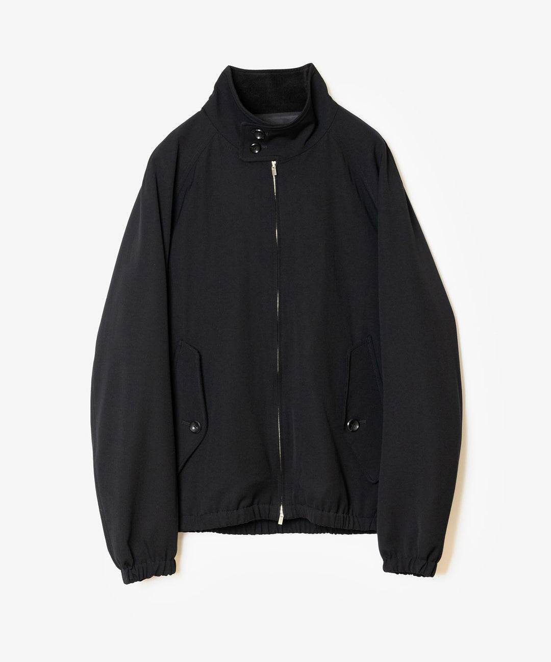 ATTACHMENT アタッチメントのWASHABLE HIGH TWIST GABARDINE HARRINGTON JACKET - BLACKの公式通販サイトsession福岡セレクトショップ