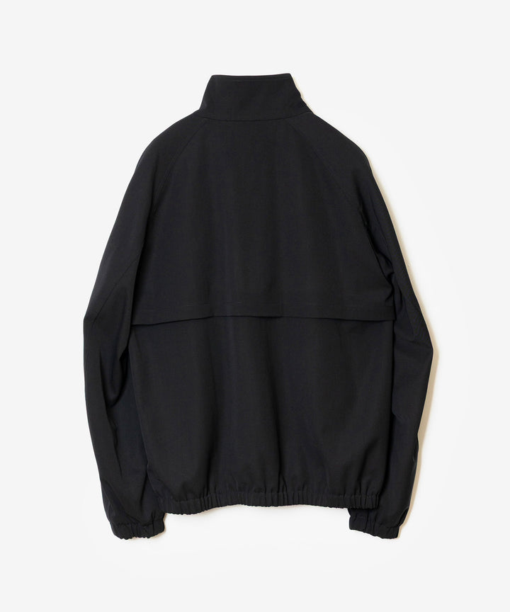 ATTACHMENT アタッチメントのWASHABLE HIGH TWIST GABARDINE HARRINGTON JACKET - BLACKの公式通販サイトsession福岡セレクトショップ