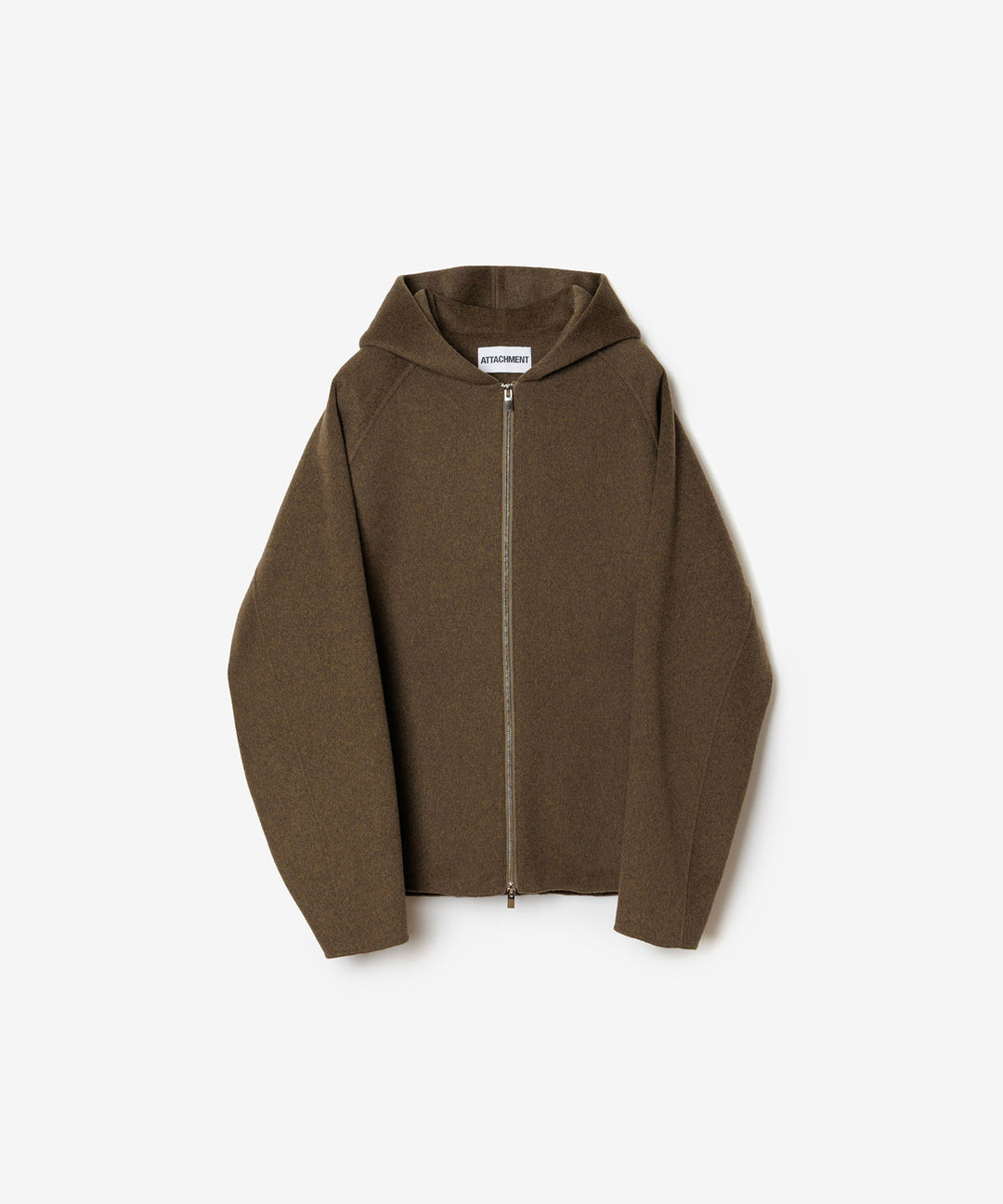 ATTACHMENT アタッチメントのWO/CA DOUBLE FACE BEAVER HOODED JACKET - KHAKIの公式通販サイトsession福岡セレクトショップ