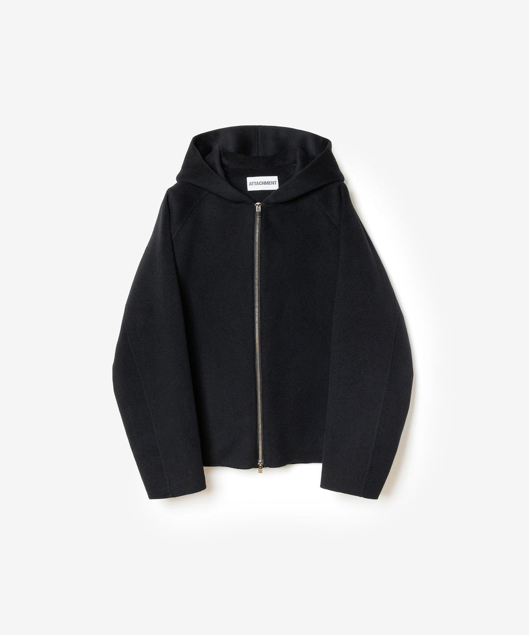 ATTACHMENT アタッチメントのWO/CA DOUBLE FACE BEAVER HOODED JACKET - BLACKの公式通販サイトsession福岡セレクトショップ