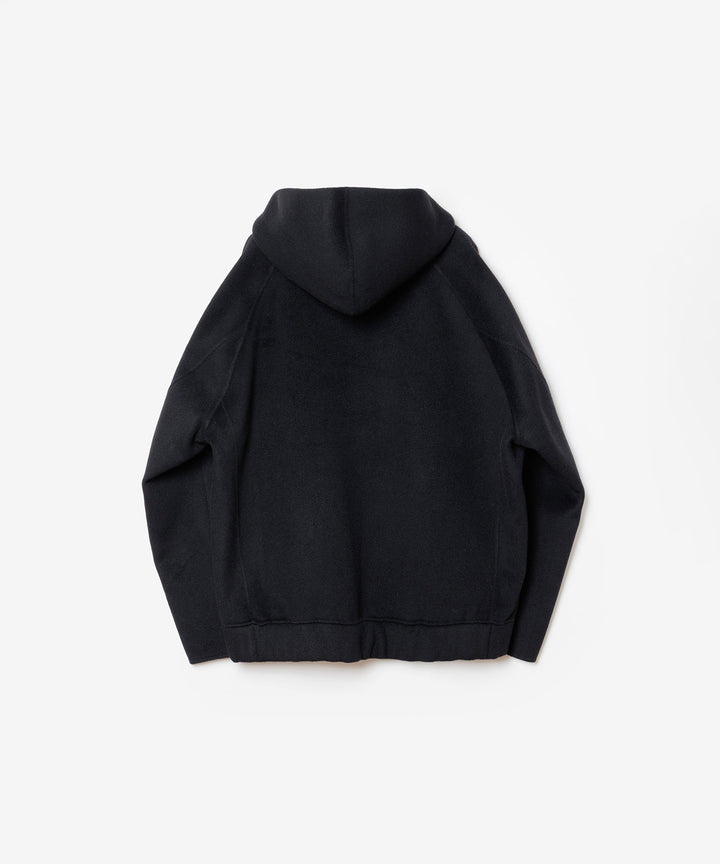 ATTACHMENT アタッチメントのWO/CA DOUBLE FACE BEAVER HOODED JACKET - BLACKの公式通販サイトsession福岡セレクトショップ