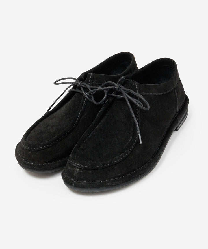 ATTACHMENT アタッチメントのCOW SUEDE TYROLEAN BABOUCHE - BLACKの公式通販サイトsession福岡セレクトショップ