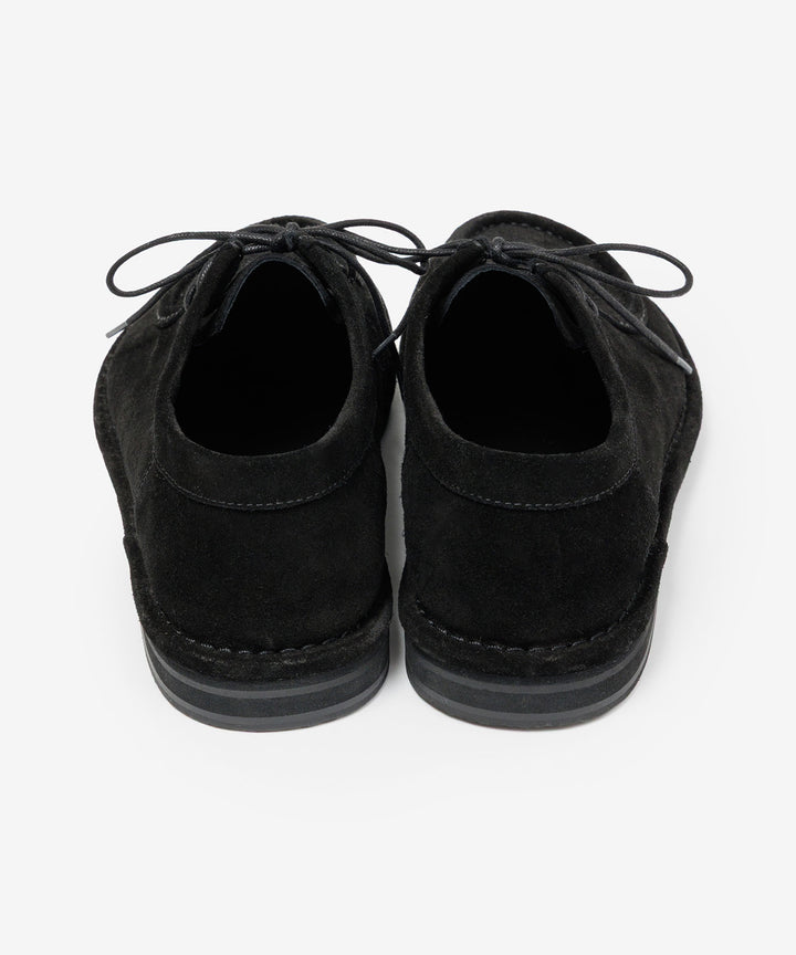 ATTACHMENT アタッチメントのCOW SUEDE TYROLEAN BABOUCHE - BLACKの公式通販サイトsession福岡セレクトショップ