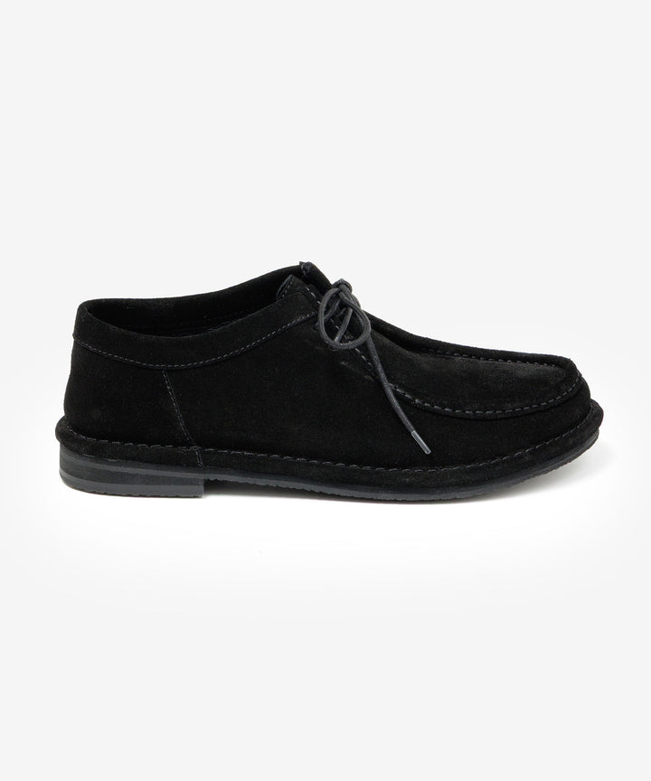 ATTACHMENT アタッチメントのCOW SUEDE TYROLEAN BABOUCHE - BLACKの公式通販サイトsession福岡セレクトショップ