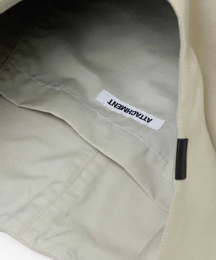 ATTACHMENT アタッチメントのSYNTHETIC LEATHER SMALL SHOPPING BAG - L.BEIGEの公式通販サイトsession福岡セレクトショップ