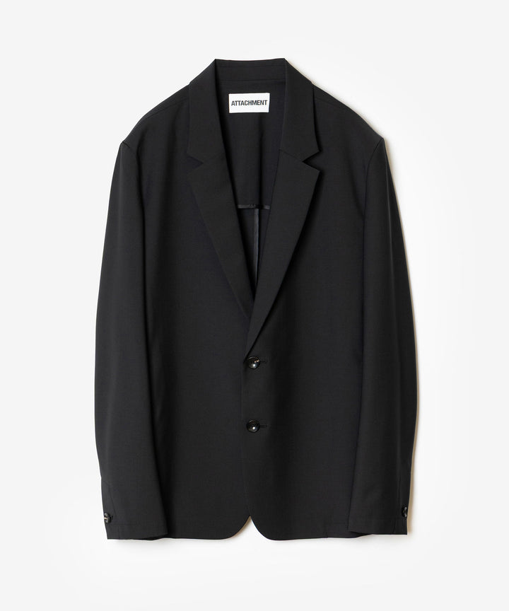 ATTACHMENT アタッチメントの2/80 PE/WO STRETCH TRO 2B JACKET - BLACKの公式通販サイトsession福岡セレクトショップ