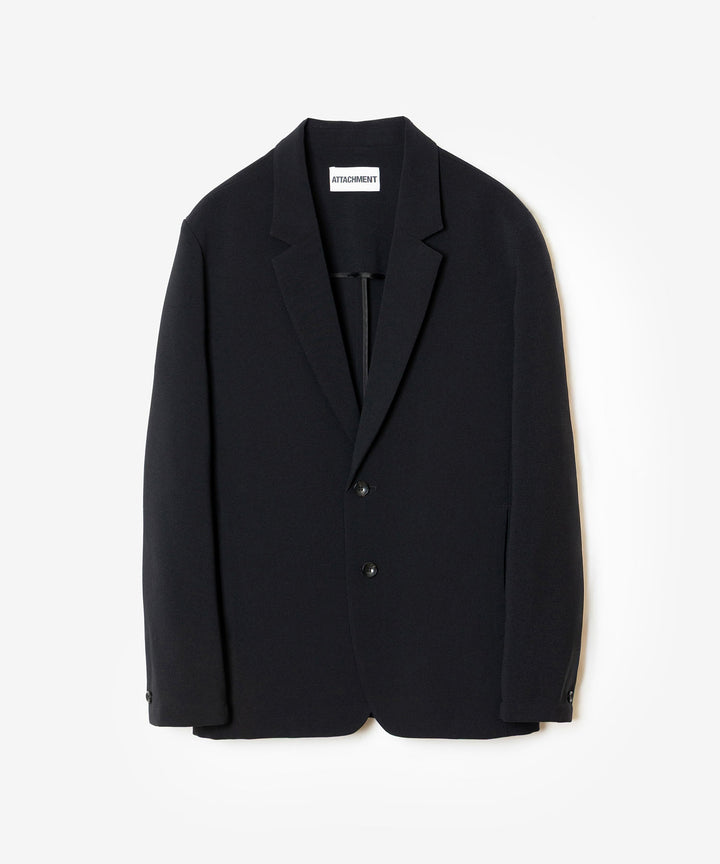 ATTACHMENT アタッチメントのPE STRETCH DOUBLE CLOTH 2B JACKET - BLACKの公式通販サイトsession福岡セレクトショップ