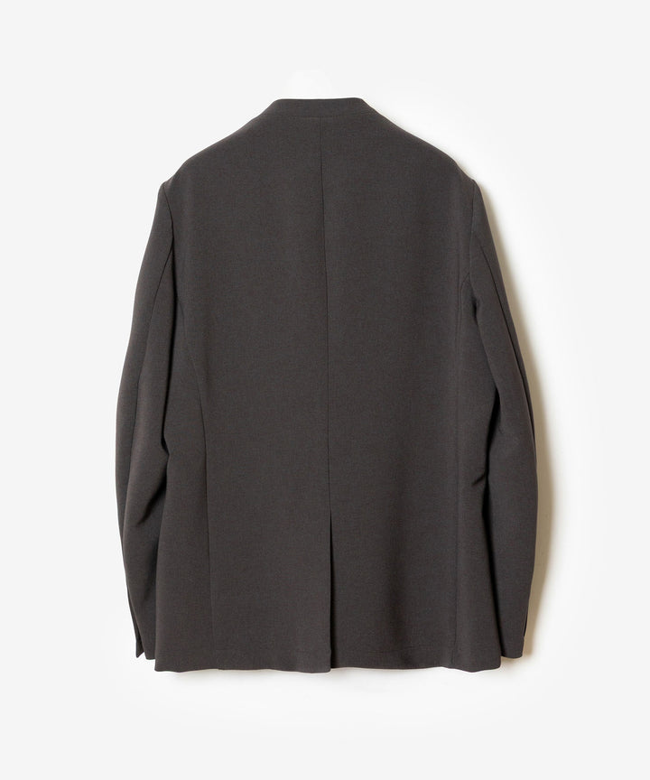 ATTACHMENT アタッチメントのPE STRETCH DOUBLE CLOTH COLLARLESS JACKET - D.KH GRAYの公式通販サイトsession福岡セレクトショップ
