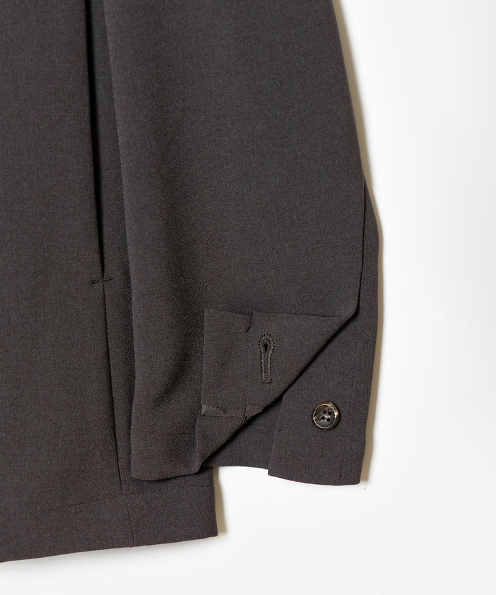 ATTACHMENT アタッチメントのPE STRETCH DOUBLE CLOTH COLLARLESS JACKET - D.KH GRAYの公式通販サイトsession福岡セレクトショップ