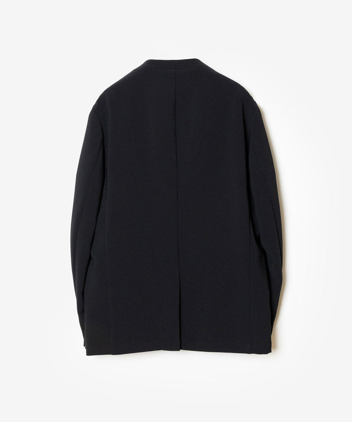 ATTACHMENT アタッチメントのPE STRETCH DOUBLE CLOTH COLLARLESS JACKET - BLACKの公式通販サイトsession福岡セレクトショップ