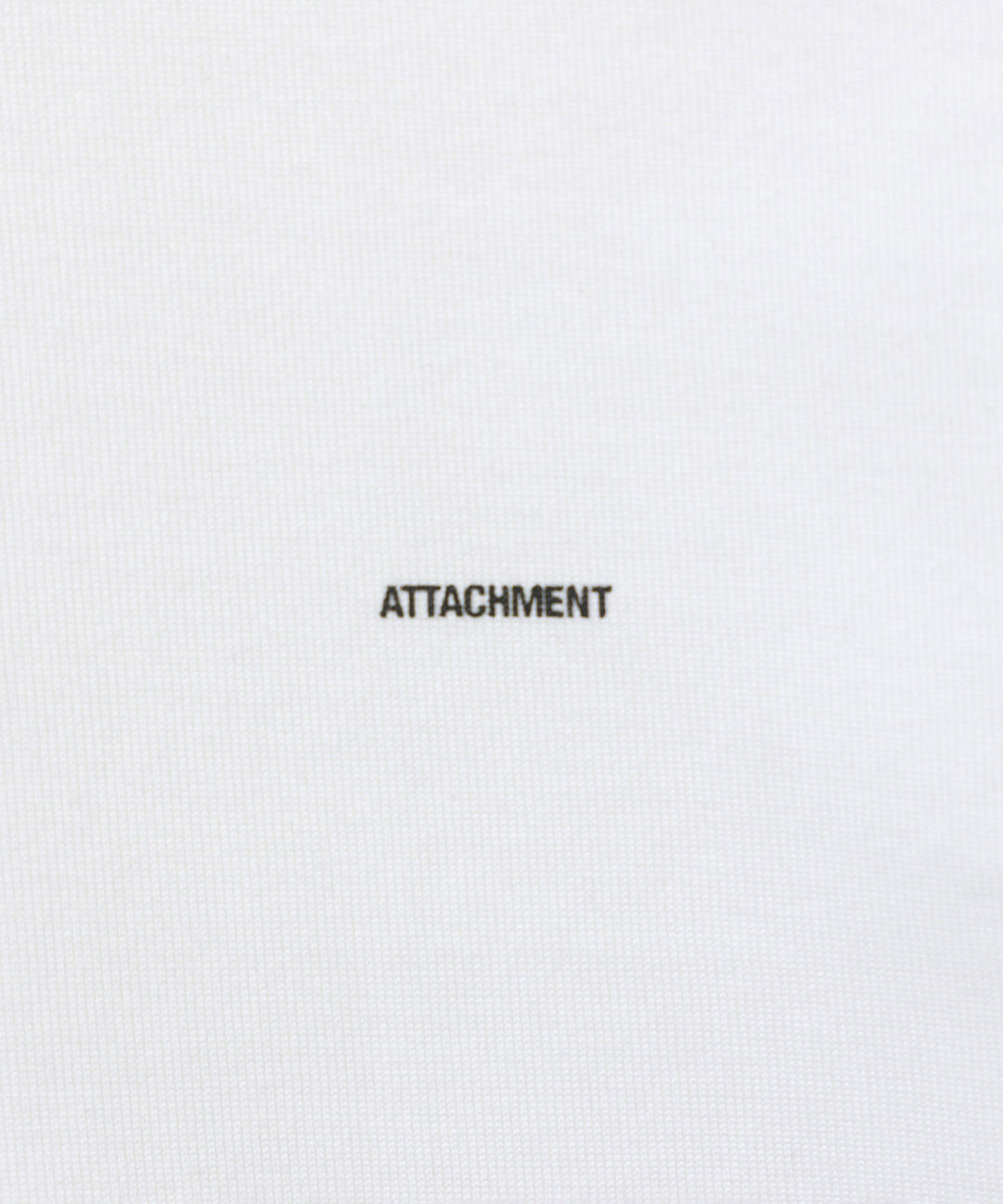 ATTACHMENT アタッチメントの100//3 JERSEY LOGO S/S TEE - WHITEの公式通販サイトsession福岡セレクトショップ