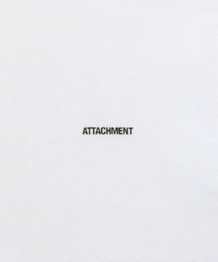 ATTACHMENT アタッチメントの100//3 JERSEY LOGO S/S TEE - WHITEの公式通販サイトsession福岡セレクトショップ