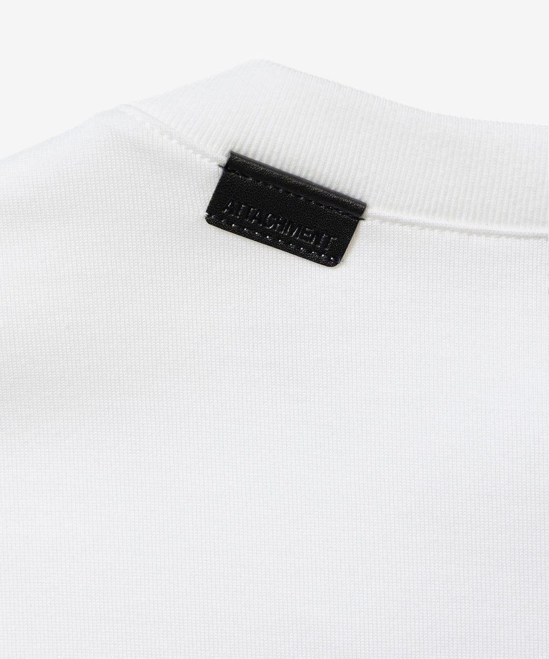 ATTACHMENT アタッチメントの100//3 JERSEY LOGO S/S TEE - WHITEの公式通販サイトsession福岡セレクトショップ