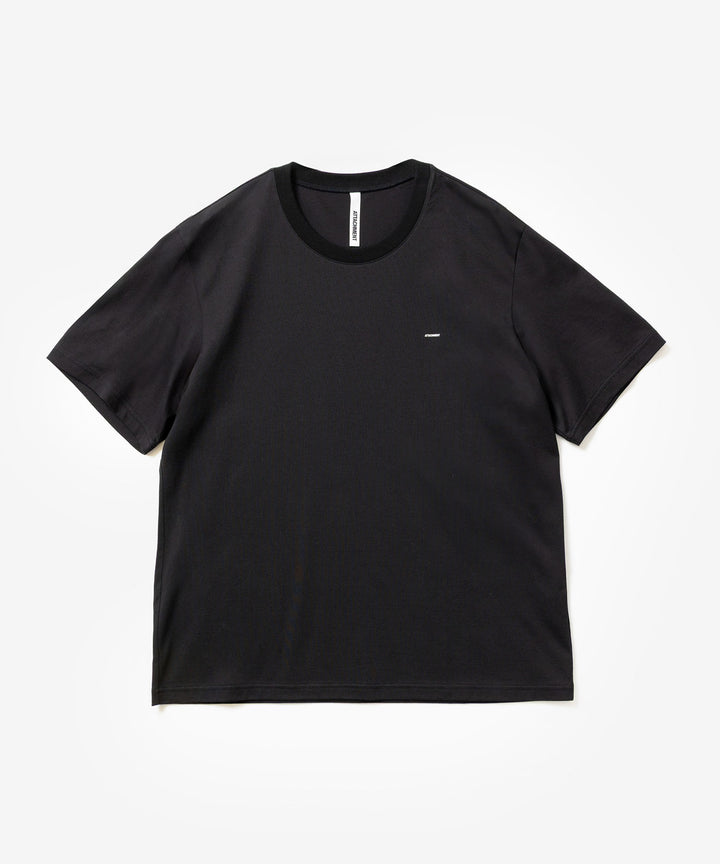 ATTACHMENT アタッチメントの100//3 JERSEY LOGO S/S TEE - BLACKの公式通販サイトsession福岡セレクトショップ
