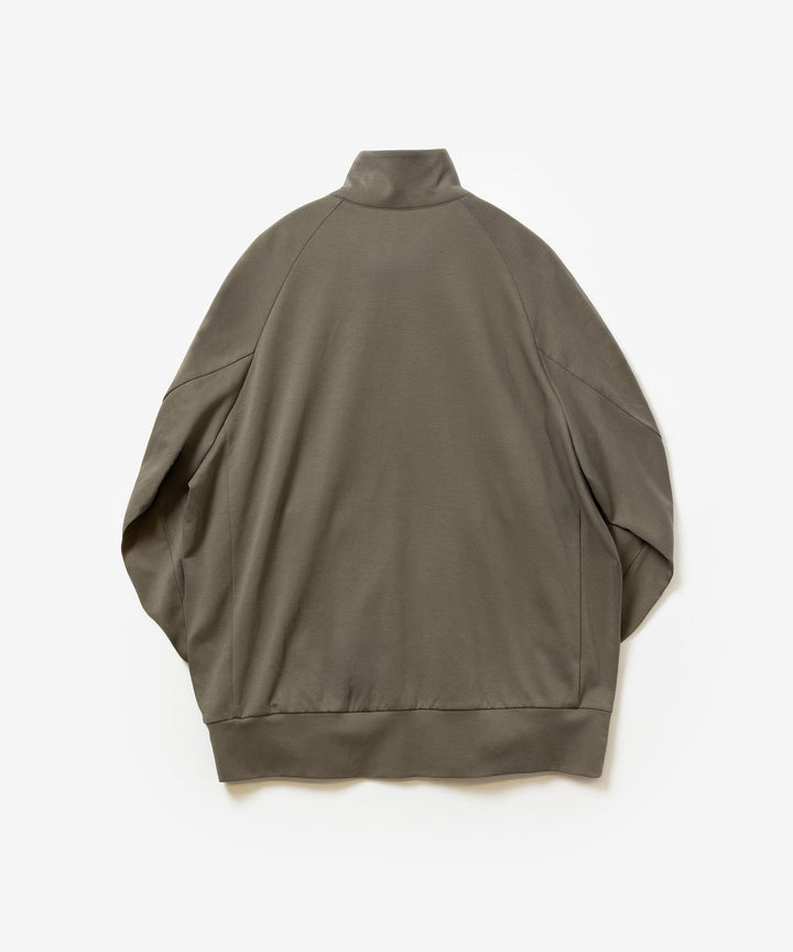 ATTACHMENT アタッチメントのCOTTON DOUBLE FACE STAND COLLAR JACKET - KHAKI GRAYの公式通販サイトsession福岡セレクトショップ