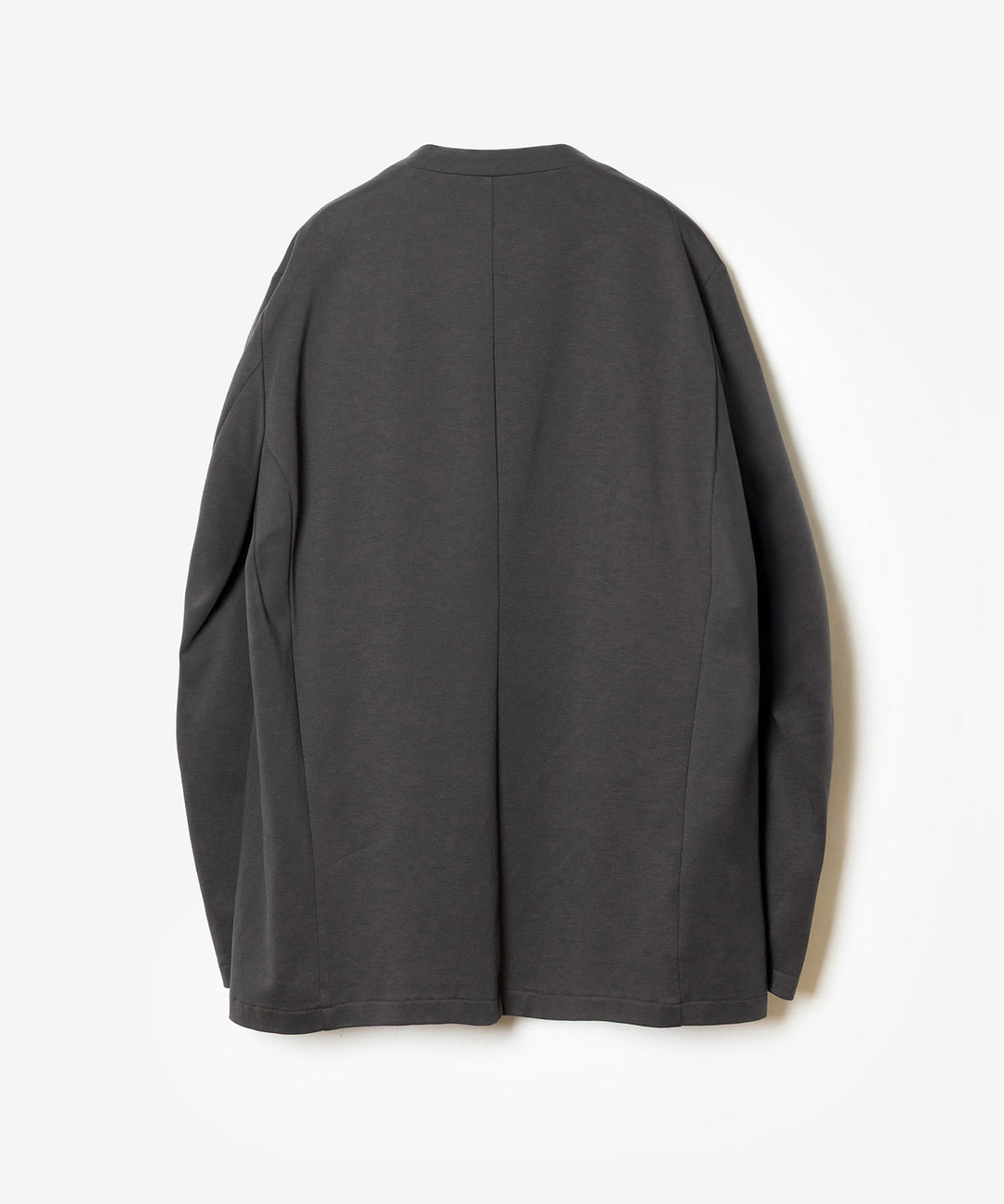 ATTACHMENT アタッチメントのCOTTON DOUBLE FACE COLLARLESS CARDIGAN - D.GRAYの公式通販サイトsession福岡セレクトショップ