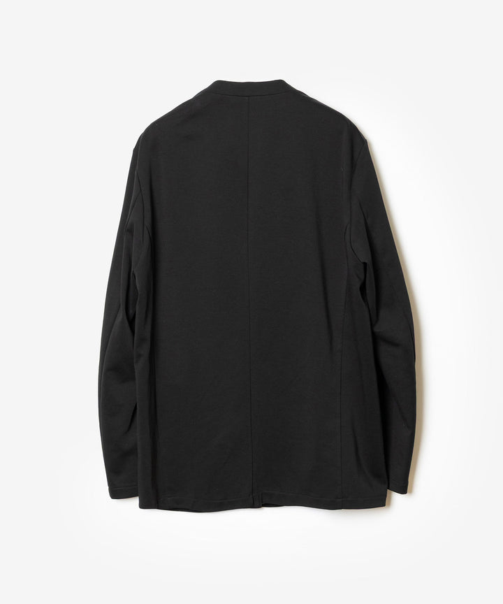 ATTACHMENT アタッチメントのCOTTON DOUBLE FACE COLLARLESS CARDIGAN - BLACKの公式通販サイトsession福岡セレクトショップ
