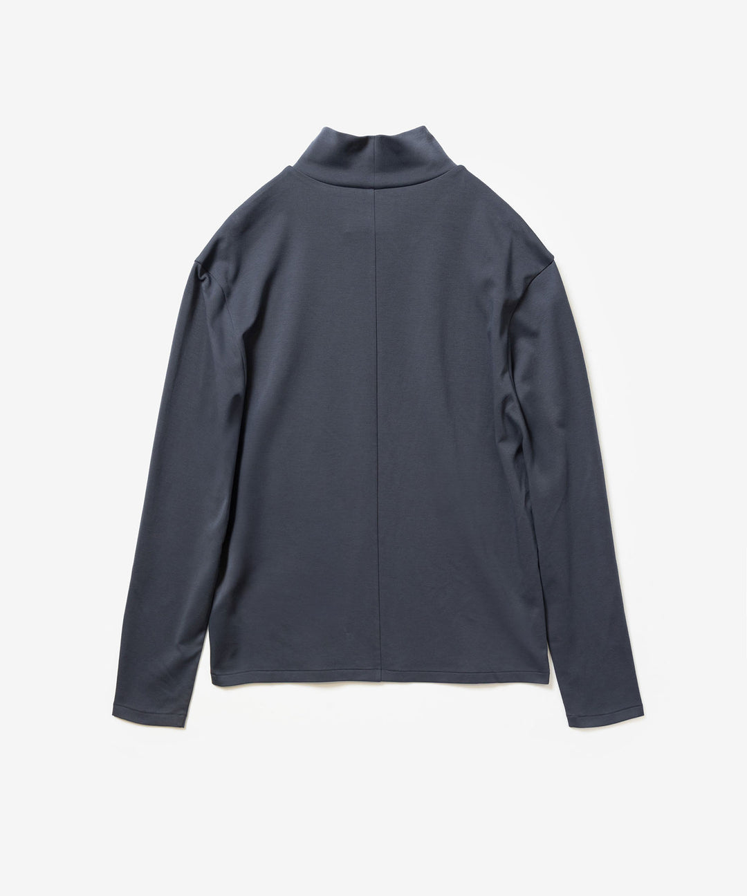 ATTACHMENT アタッチメントのCOTTON DOUBLE FACE SLIM FIT HIGHNECK L/S TEE - NAVYの公式通販サイトsession福岡セレクトショップ