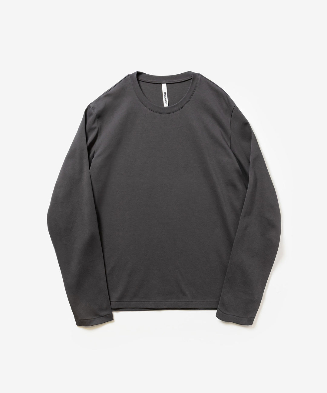 ATTACHMENT アタッチメントのCOTTON DOUBLE FACE SLIM FIT L/S TEE - D.GRAYの公式通販サイトsession福岡セレクトショップ