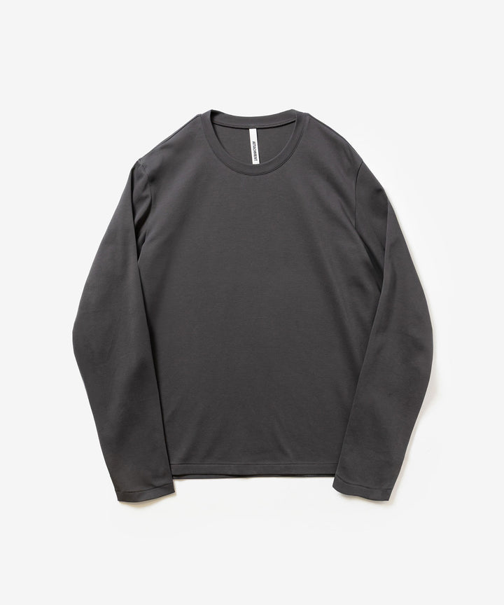 ATTACHMENT アタッチメントのCOTTON DOUBLE FACE SLIM FIT L/S TEE - D.GRAYの公式通販サイトsession福岡セレクトショップ