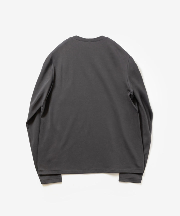 ATTACHMENT アタッチメントのCOTTON DOUBLE FACE SLIM FIT L/S TEE - D.GRAYの公式通販サイトsession福岡セレクトショップ