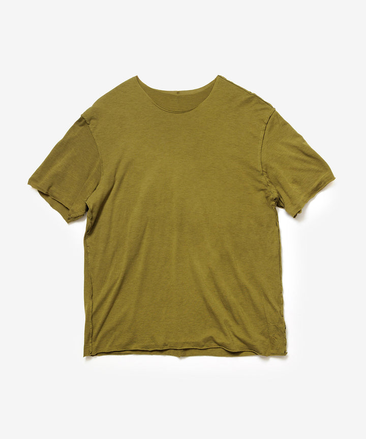 ATTACHMENT アタッチメントのCO/CU JERSEY SLIM FIT LAYERED S/S TEE - D.YELLOWの公式通販サイトsession福岡セレクトショップ