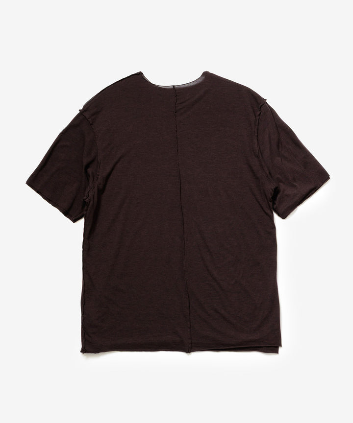 ATTACHMENT アタッチメントのCO/CU JERSEY SLIM FIT LAYERED S/S TEE - D.BROWNの公式通販サイトsession福岡セレクトショップ