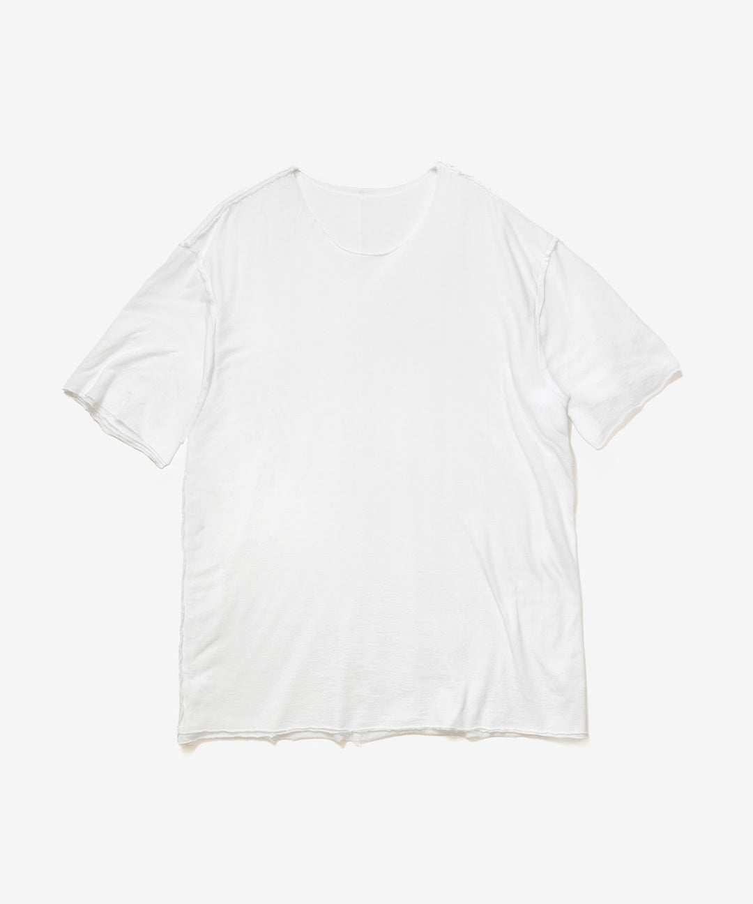 ATTACHMENT アタッチメントのCO/CU JERSEY SLIM FIT LAYERED S/S TEE - WHITEの公式通販サイトsession福岡セレクトショップ
