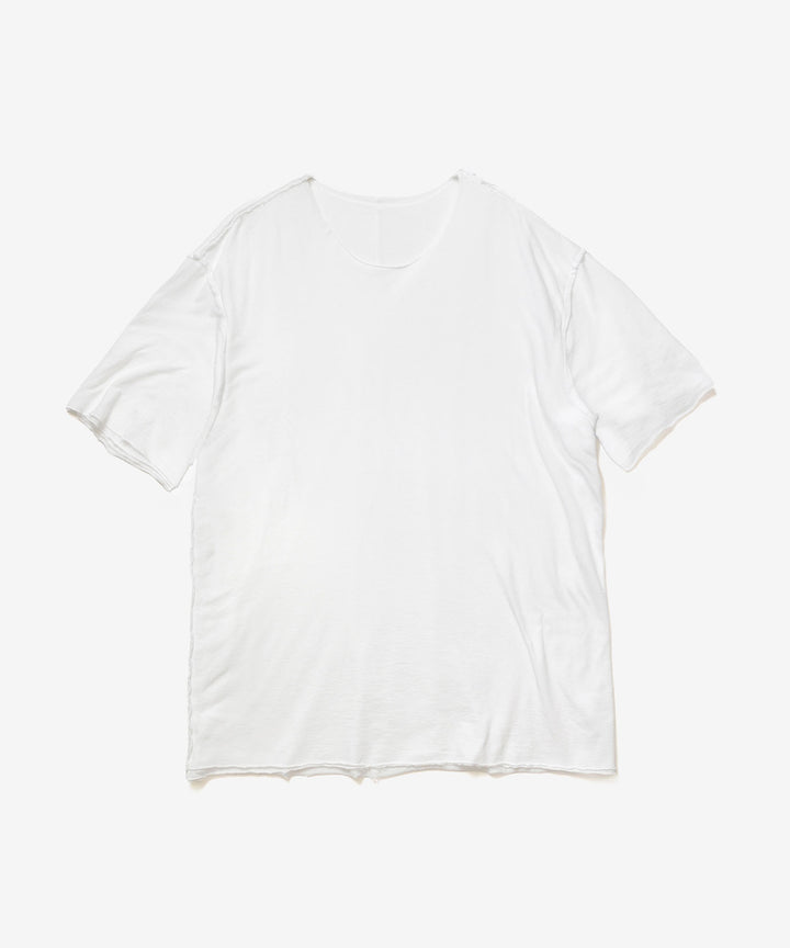 ATTACHMENT アタッチメントのCO/CU JERSEY SLIM FIT LAYERED S/S TEE - WHITEの公式通販サイトsession福岡セレクトショップ