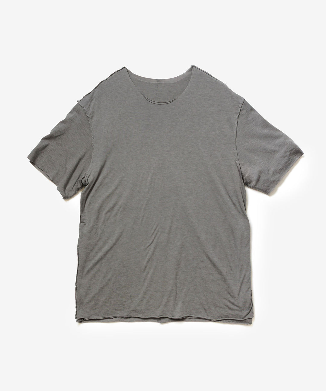 ATTACHMENT アタッチメントのCO/CU JERSEY SLIM FIT LAYERED S/S TEE - KHAKI GRAYの公式通販サイトsession福岡セレクトショップ