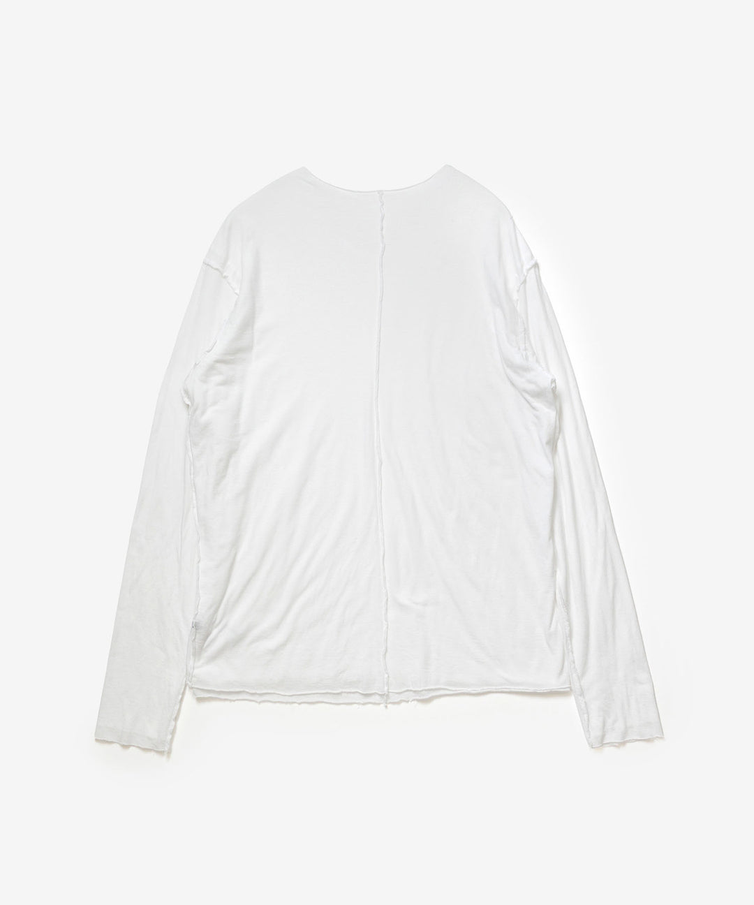 ATTACHMENT アタッチメントのCO/CU JERSEY SLIM FIT LAYERED L/S TEE - WHITEの公式通販サイトsession福岡セレクトショップ