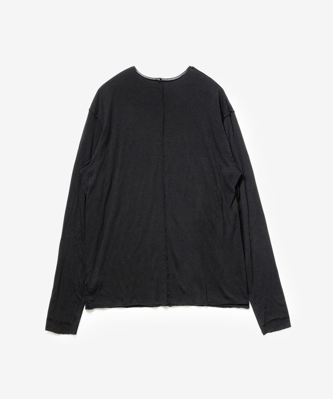 ATTACHMENT アタッチメントのCO/CU JERSEY SLIM FIT LAYERED L/S TEE - BLACKの公式通販サイトsession福岡セレクトショップ