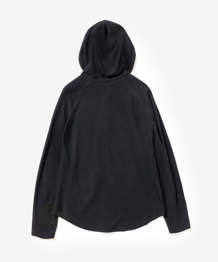 ATTACHMENT アタッチメントのVI/PE SMOOTH ZIP-UP LIGHT HOODIE - BLACKの公式通販サイトsession福岡セレクトショップ