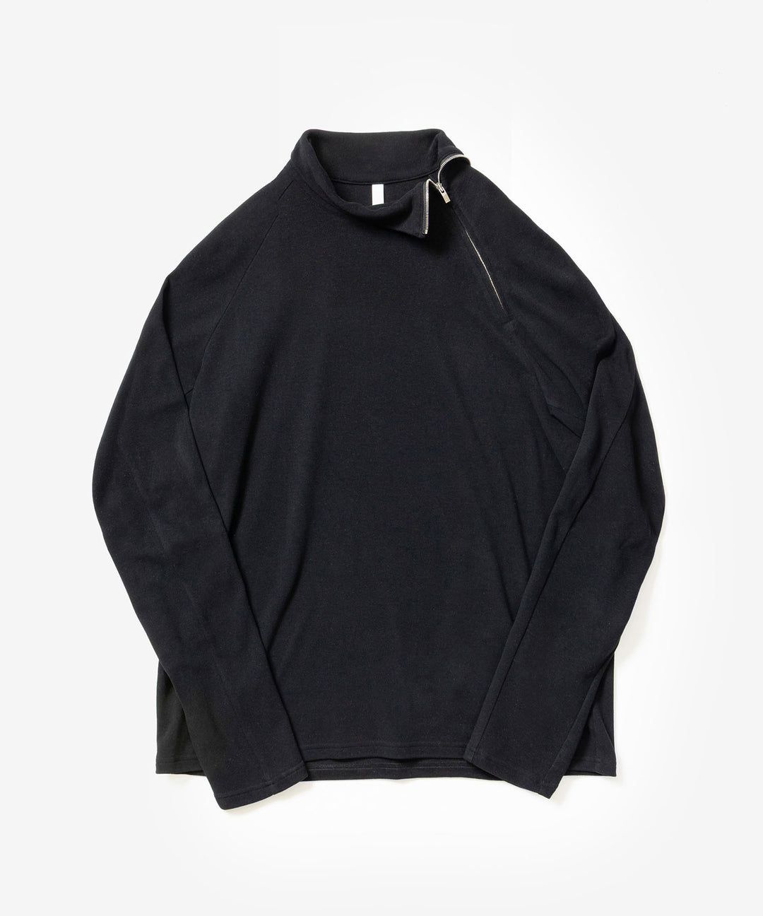 ATTACHMENT アタッチメントのVI/PE SMOOTH ZIP-UP HIGHNECK L/S TEE - BLACKの公式通販サイトsession福岡セレクトショップ