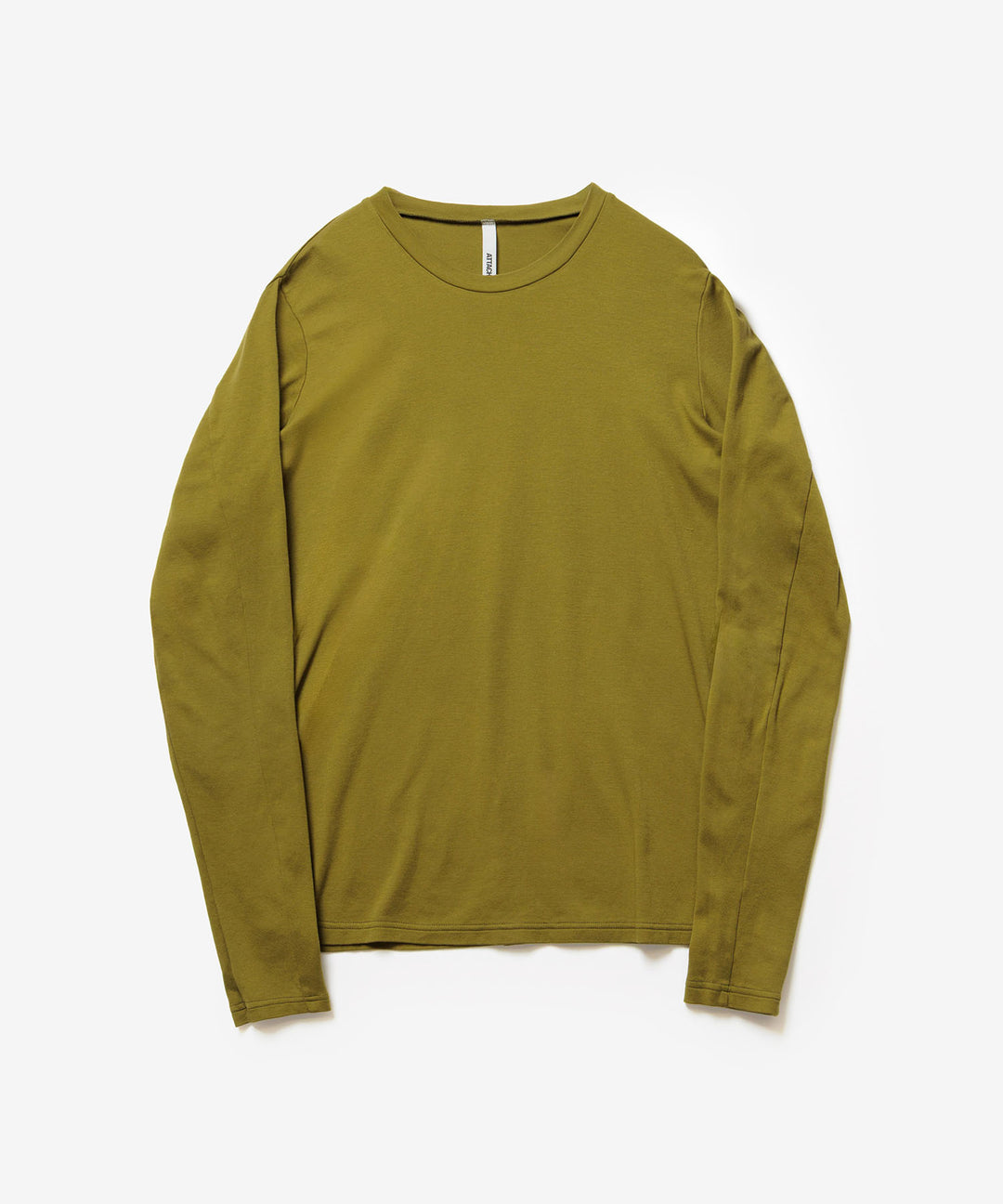 ATTACHMENT アタッチメントのBRUSHED YARN SMOOTH SLIM FIT L/S TEE - D.YELLOWの公式通販サイトsession福岡セレクトショップ