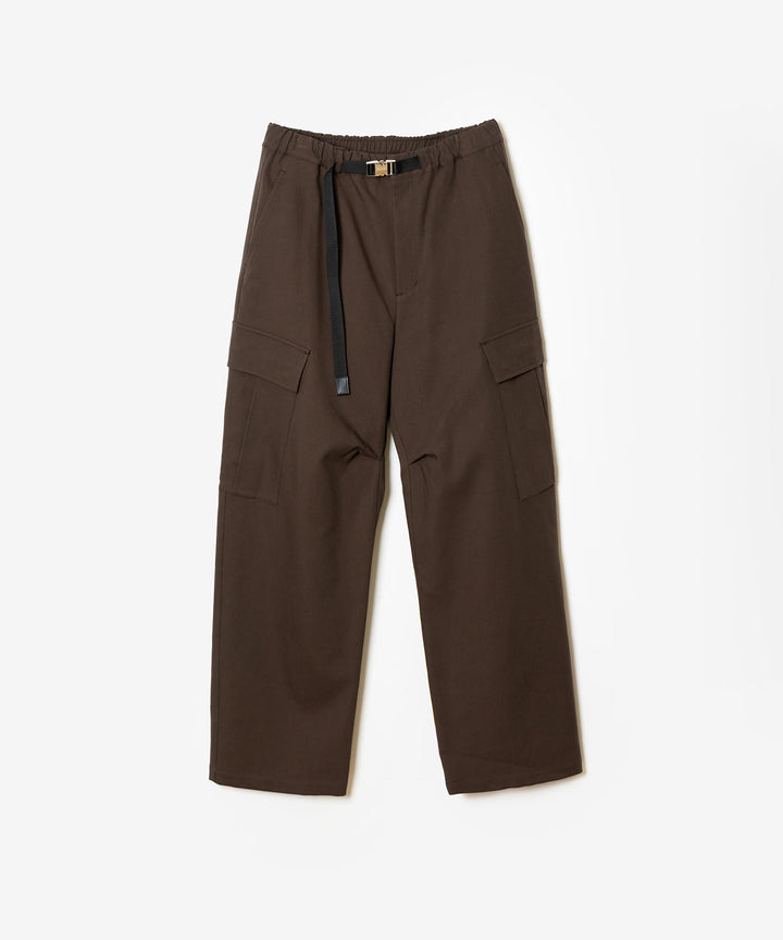 ATTACHMENT アタッチメントのCO/TEN POWDERY DOUBLE CROTH EASY CARGO TROUSERS - D.BROWNの公式通販サイトsession福岡セレクトショップ