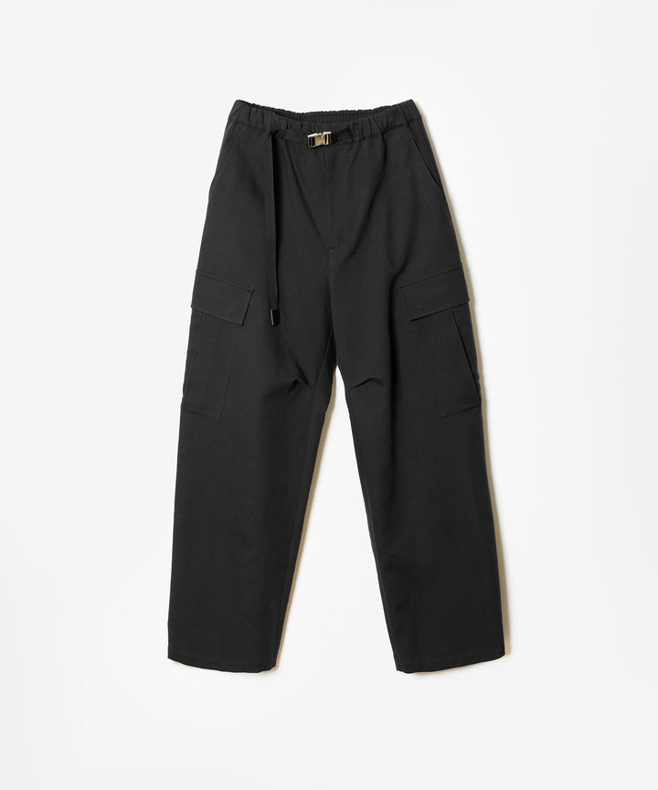 ATTACHMENT アタッチメントのCO/TEN POWDERY DOUBLE CROTH EASY CARGO TROUSERS - BLACKの公式通販サイトsession福岡セレクトショップ
