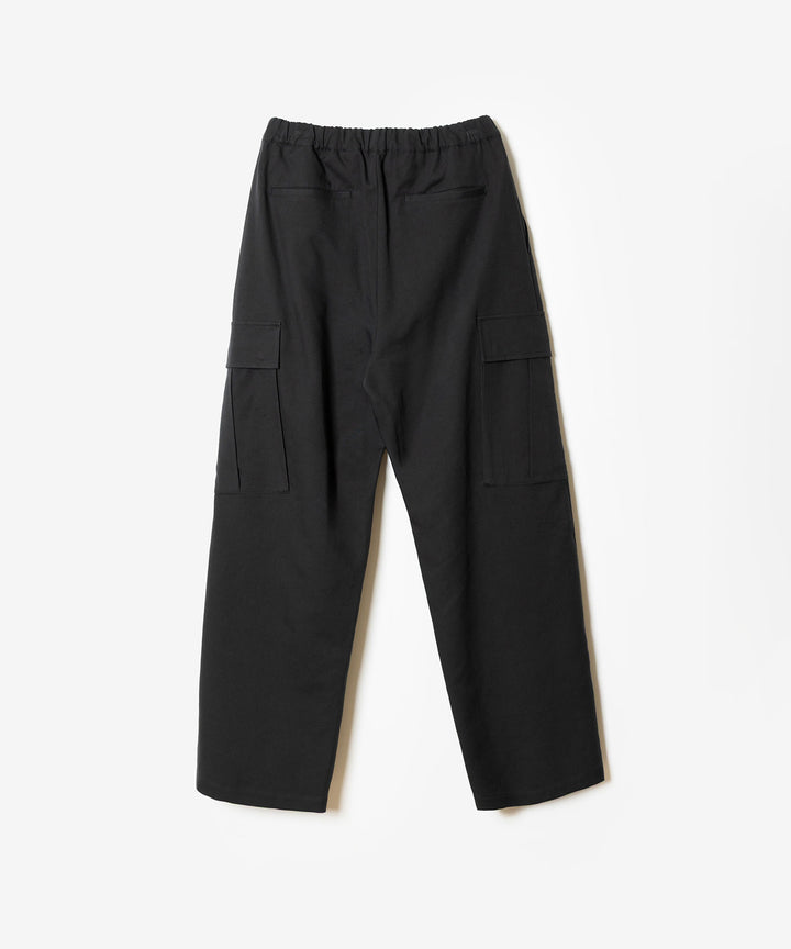 ATTACHMENT アタッチメントのCO/TEN POWDERY DOUBLE CROTH EASY CARGO TROUSERS - BLACKの公式通販サイトsession福岡セレクトショップ