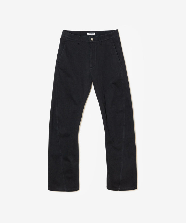 ATTACHMENT アタッチメントのCO NIDOM CLOTH 3D TROUSERS - BLACKの公式通販サイトsession福岡セレクトショップ