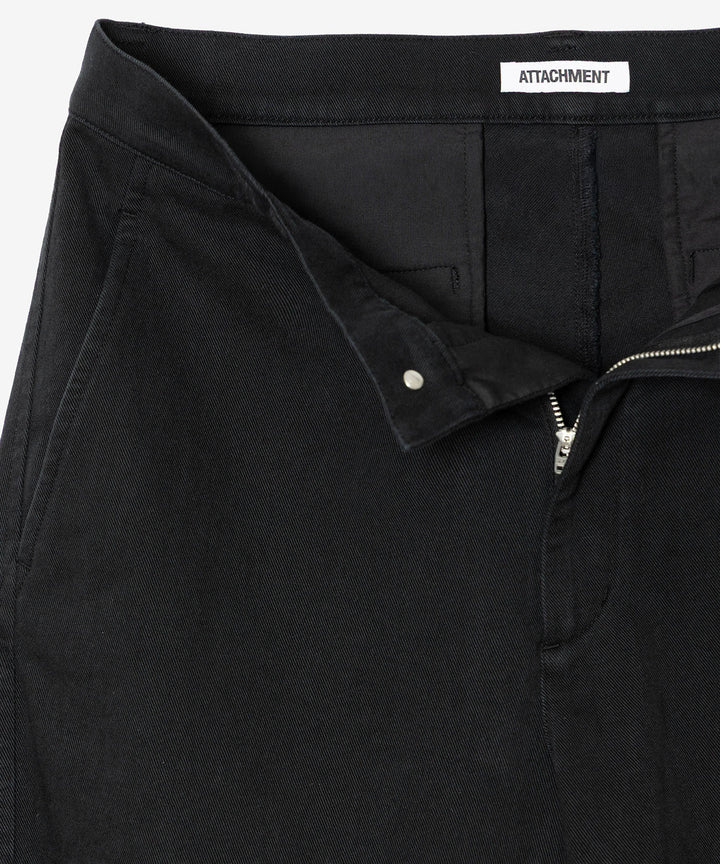 ATTACHMENT アタッチメントのCO NIDOM CLOTH 3D TROUSERS - BLACKの公式通販サイトsession福岡セレクトショップ