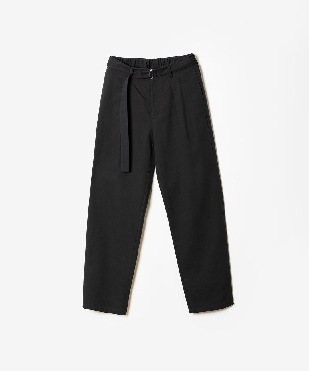 CO/TEN POWDERY DOUBLE CROTH BELTED WIDE TROUSERS - BLACKの公式通販サイトsession福岡セレクトショップ