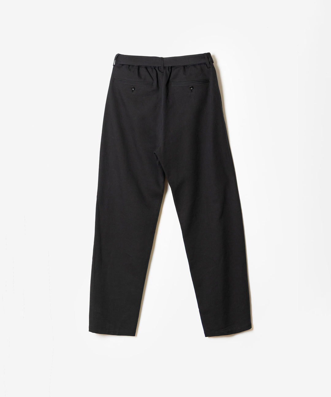 CO/TEN POWDERY DOUBLE CROTH BELTED WIDE TROUSERS - BLACKの公式通販サイトsession福岡セレクトショップ