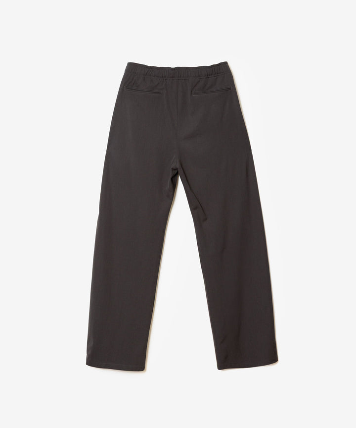 ATTACHMENT アタッチメントのWASHABLE HIGH TWIST GABARDINE EASY BUCKLE BALLOON TROUSERS - KHAKI GRAYの公式通販サイトsession福岡セレクトショップ