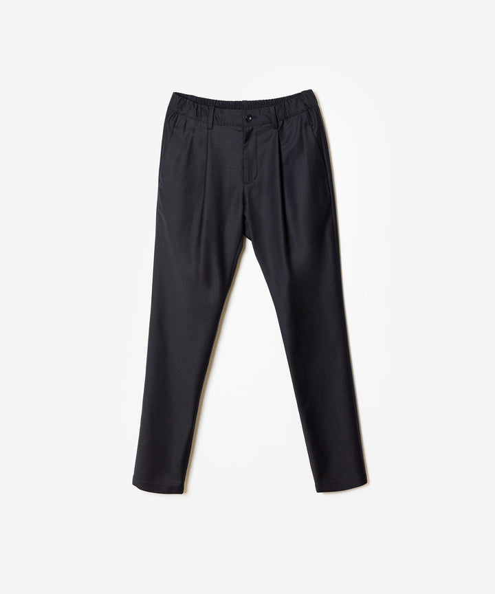 ATTACHMENT アタッチメントの2/80 PE/WO STRETCH TRO REGULAR FIT 1TUCK  TROUSERS - NAVYの公式通販サイトsession福岡セレクトショップ